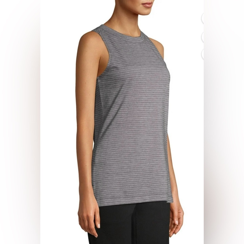 NWOT Athletic Works Gray Striped Tank Top - Picture 5 of 11